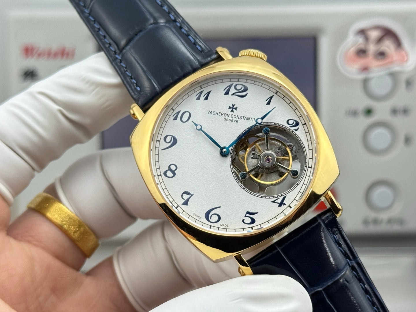 VACHERON CONSTANTIN A century-old classic American watch - 1921 tourbillon mechanical watch