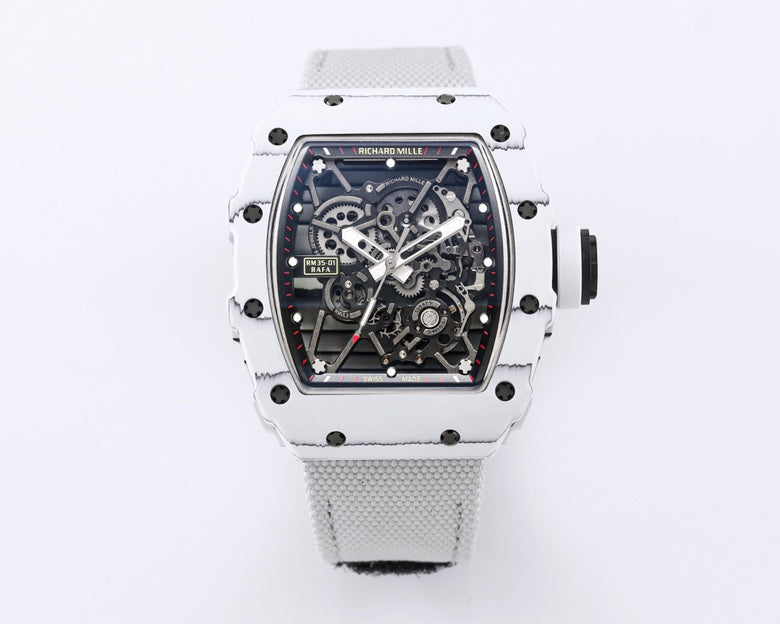RICHARD MILLE-[NEW Factory-NEW Factory] [Ceiling] RM 35-01 RAFAEL NADAL carbon fiber watch - as an admission coupon for billionaires